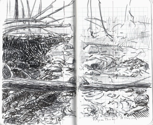 Pilgrim Park 111612 sketchbook